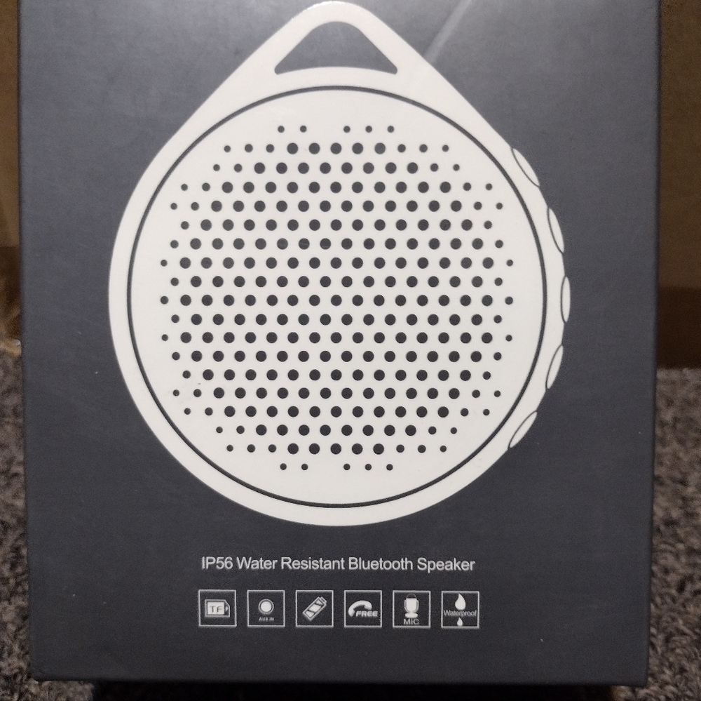 IP56 Water Resistant Portable Bluetooth Speaker - Picture 1 of 2
